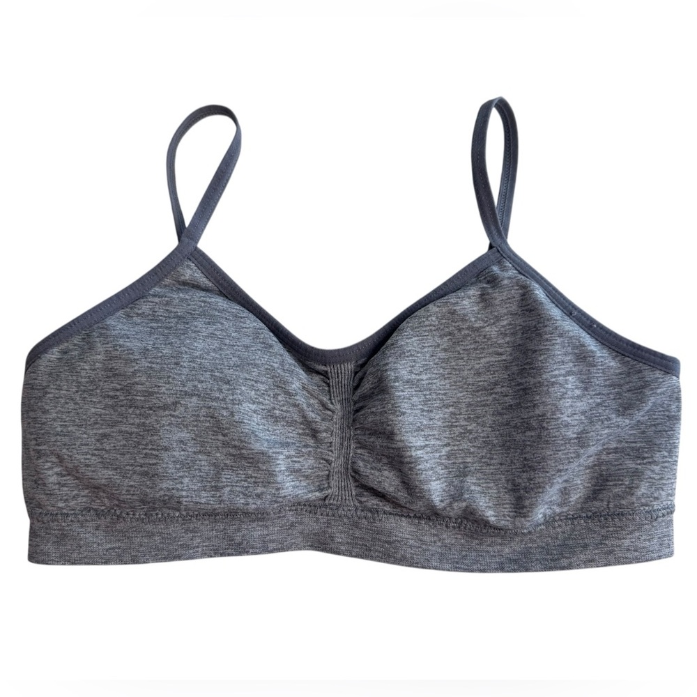 Girls Grey Maidenform training bra lightly lined in a size L